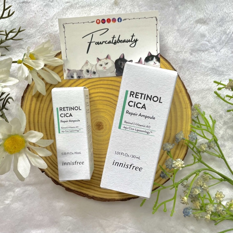 Serum Dưỡng Da Chuyên Sâu Retinol Cica Repair Ampoule Innisfree