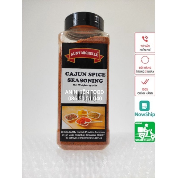 Bột Gia Vị Cajun Nấu Món Tây Spice Seasoning Aunt Michelle