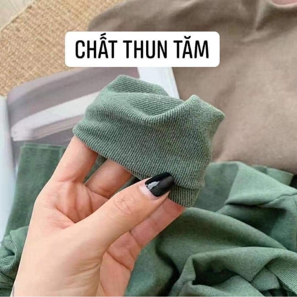 Áo giữ nhiệt cổ cao 3 phân thun tăm co zãn 4 chiều siêu ấm, rẻ, đẹp, dễ mặc- giadungsieure