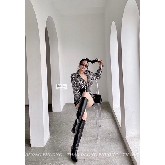 Áo sơmi lụa FF