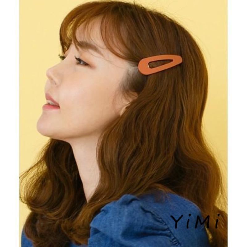 Kẹp Tóc Màu Trơn Xinh Xắn Dành Cho Nữ