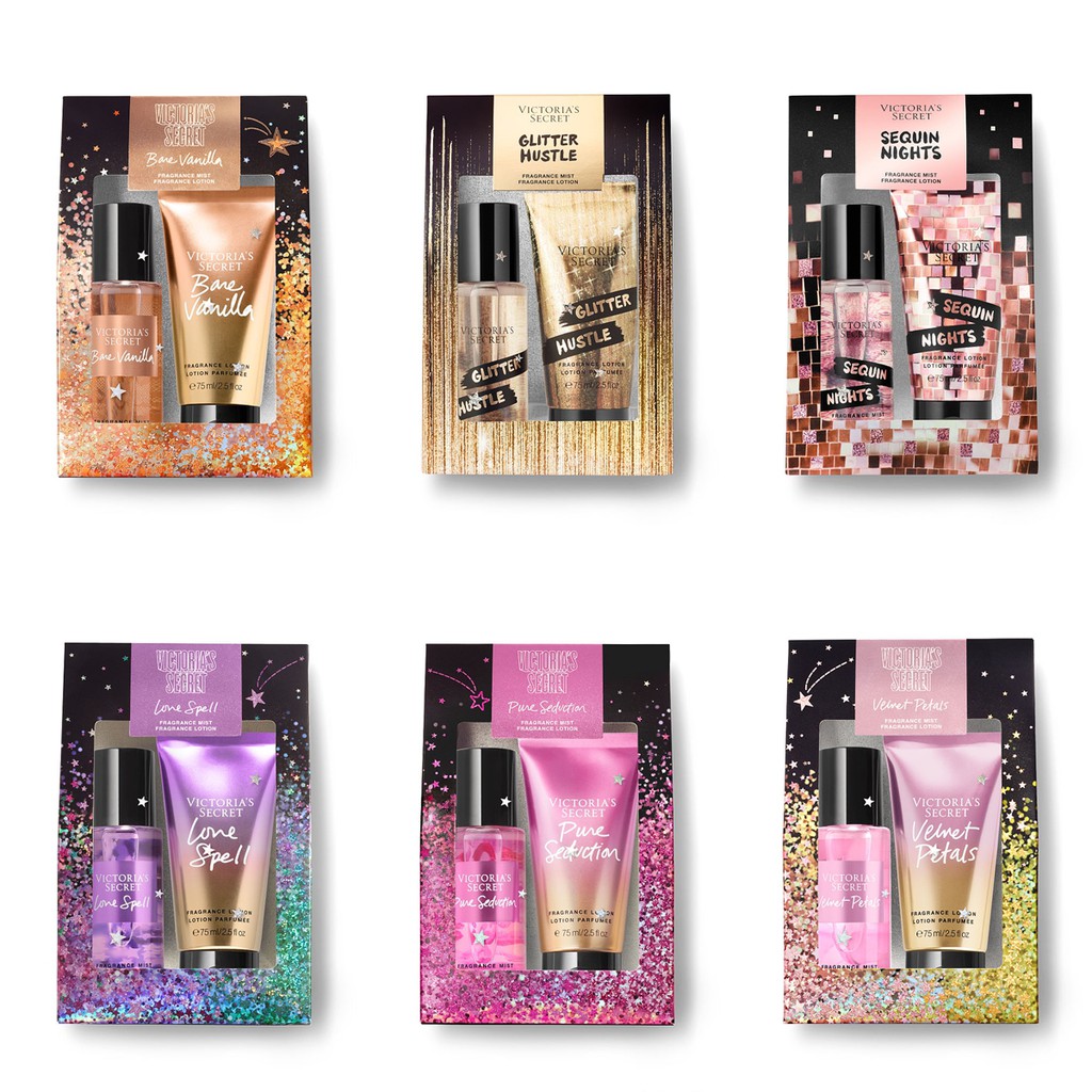 - Set xịt thơm body mist và lotion