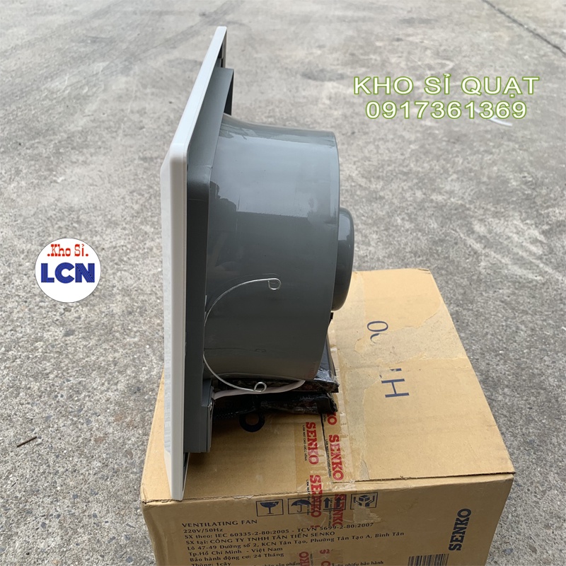 Quạt Hút Trần Senko HT200 (35W) FREESHIP Quạt Hút Âm Trần Hút 1 chiều