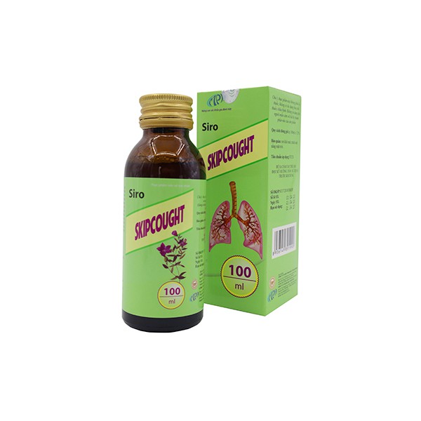 Siro ho thảo dược Skipcought cho bé - Giúp nhuận phế, giảm ho, tiêu đờm, giảm đau rát cổ họng do ho kéo dài - Lọ 100ml