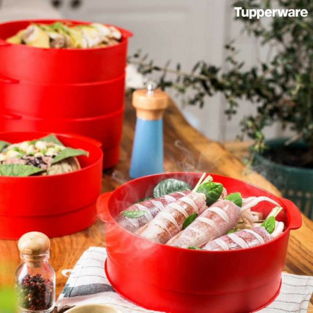 Xửng hấp Tupperware Steam It 2 tầng