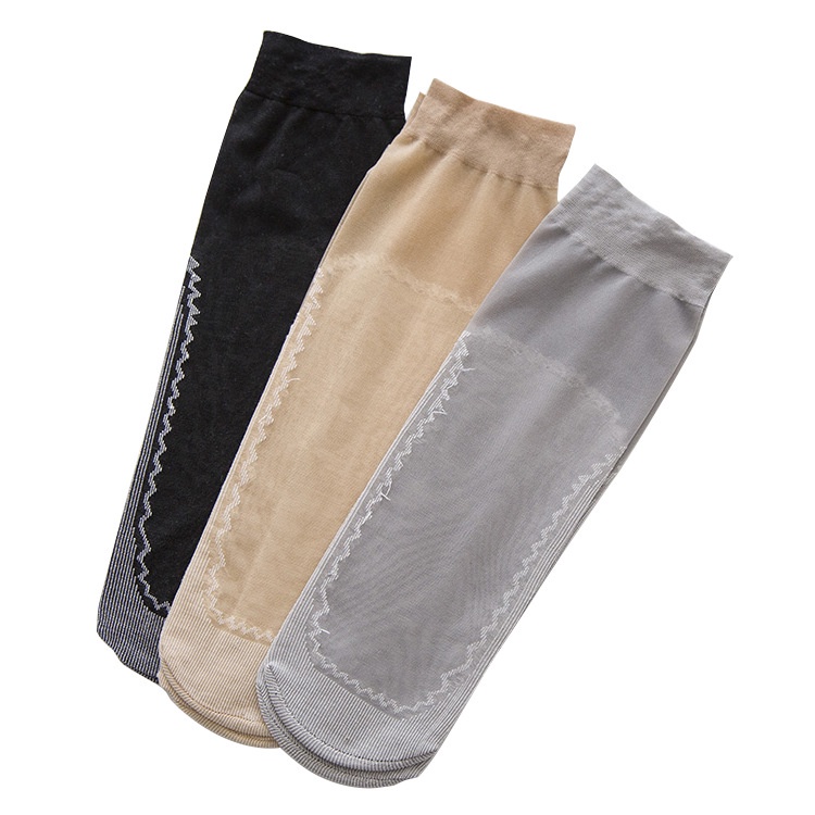 1 Đôi Tất Ngắn Thoáng Khí Chống Trượt Cho Nữ