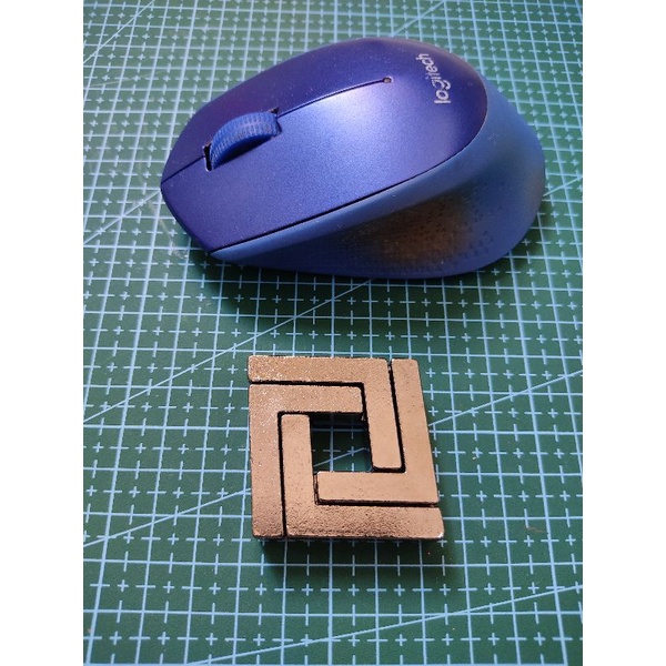 Đồ chơi trí tuệ_Thử thách trí não_The L Shape - Hanayama Puzzle_Hack Xoắn não &amp; Giáo dục_IQ Toys_Giải đố_Tư Duy Sáng tạo
