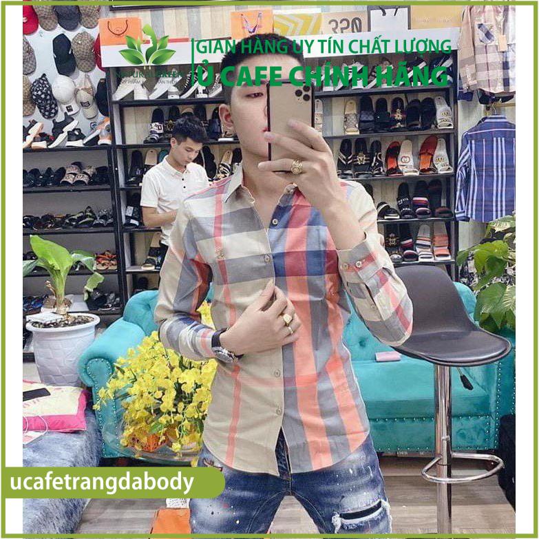 Áo sơ mi - Áo sơ mi BurBeRi cao cấp ,mềm mịn, thấm hút mồ hôi, form trẻ trung | BigBuy360 - bigbuy360.vn
