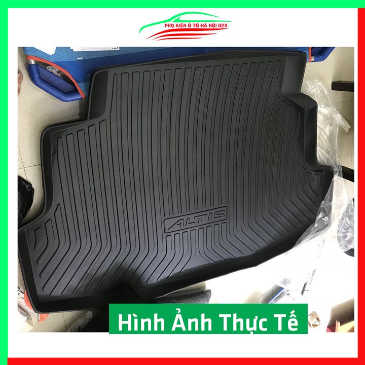 Thảm nhựa lót cốp Altis 2016-2022 nhựa dẻo dày dặn đàn hồi tốt