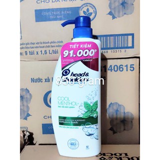 Dầu gội head & shouder bạc hà 850g