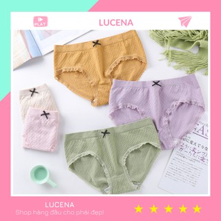 Quần lót nữ cotton kháng khuẩn vân nổi co giãn 4 chiều QL02