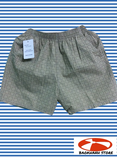Quần đùi nam cotton
