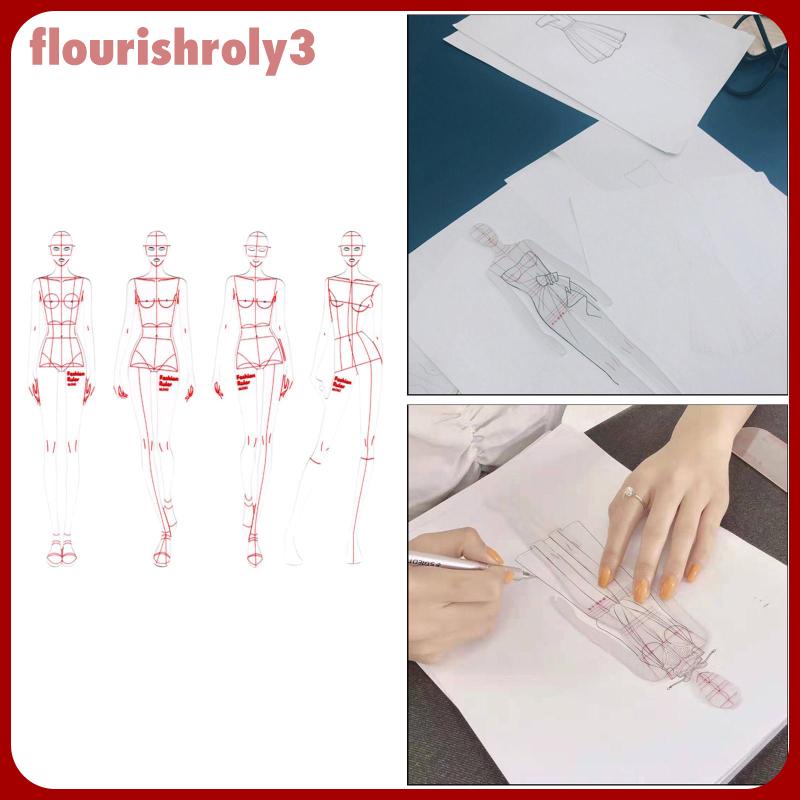 Bộ Thước Vẽ Phác Thảo Thiết Kế Thời Trang