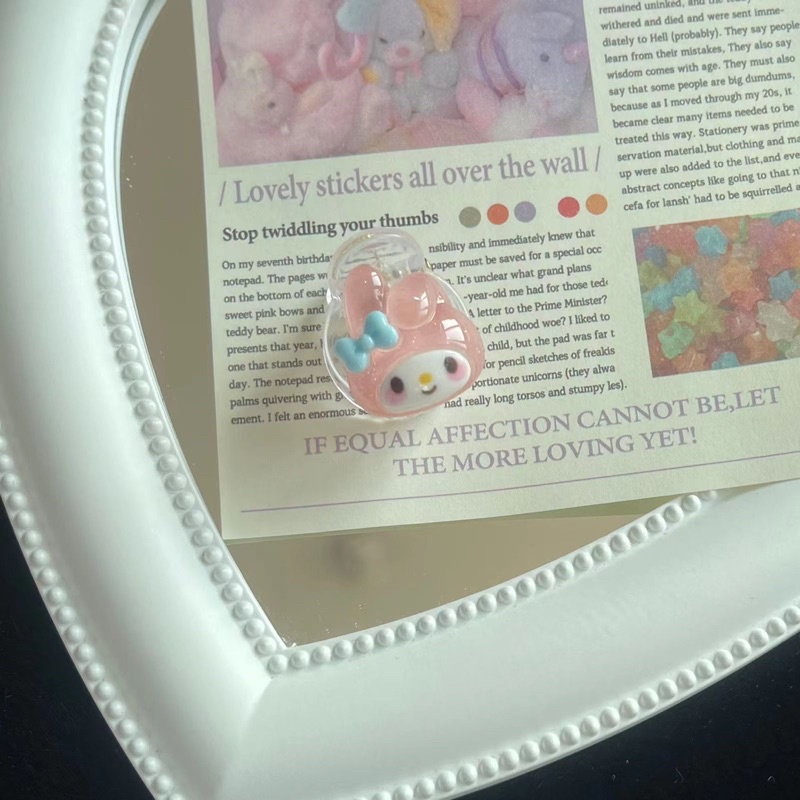 Kẹp tóc mini hình Sanrio dễ thương
