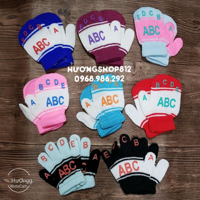 Bao Tay / Găng Tay Len Xỏ Ngón Cho Bé 6_36 Tháng - Nhiều Mẫu