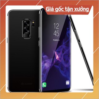 Ốp lưng Slim mỏng 0.6mm viền màu mạ crom Samsung Galaxy S9 Plus chính hãng Baseus Glillter