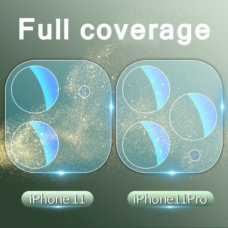 Kính Cường Lực 9D Bảo Vệ Camera Sau Cho iPhone 11 Pro Max iPhone Xs Max XR 6 6S 7 8 Plus