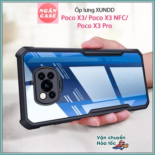 Ốp lưng XUNDD Poco X3 / Poco X3 NFC / Poco X3 Pro - Mặt lưng trong, Viền TPU, Chống sốc