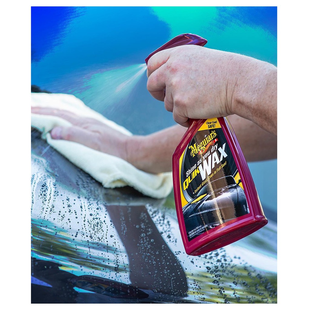 [Mã LT50 giảm 50k đơn 250k] Meguiar's Wax bóng nhanh cho sơn dòng Cleaner - Quick Wax - A1624, 710 ml, 24 oz