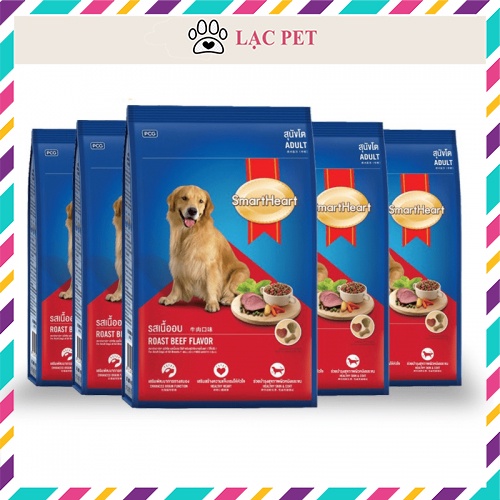 Thức Ăn Cho Chó SmartHeart Gói 400Gr - Dành Cho Các Lứa Tuổi Puppy &amp; Adult