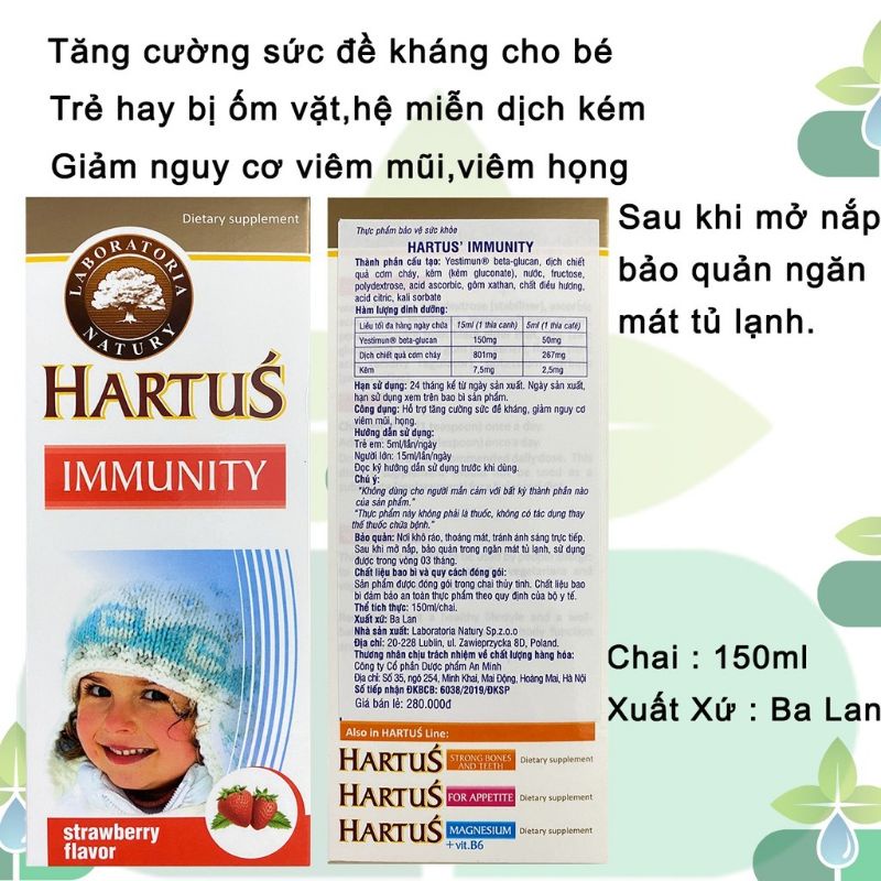 Bảo Thanh Trẻ Em hỗ trợ giảm ho tăng sức đề kháng đường hô hấp cho trẻ từ 6 tháng