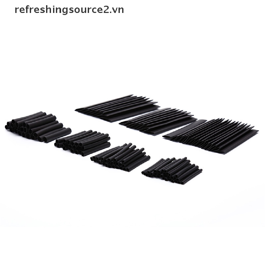Bộ 127 Ống Co Nhiệt Màu Đen Chuyên Dụng Cho Nối Dây Điện