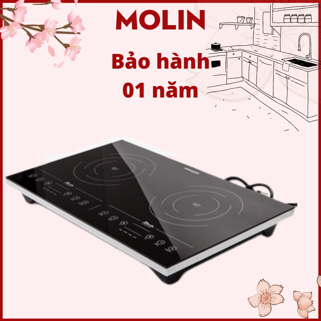 Bếp từ đôi Rommelsbacher CT 3410/IN - bếp từ dương Đức [Hàng Đức chính hãng]