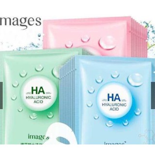 {mua nhiều giá rẻ} Mặt nạ giấy dưỡng trắng da mụn cấp ẩm thải độc HA