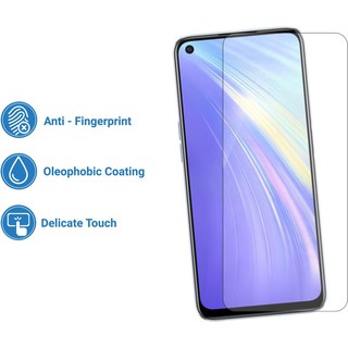 Kính cường lực Realme 7i (Chuẩn 9H Trong Suốt, Không Full)