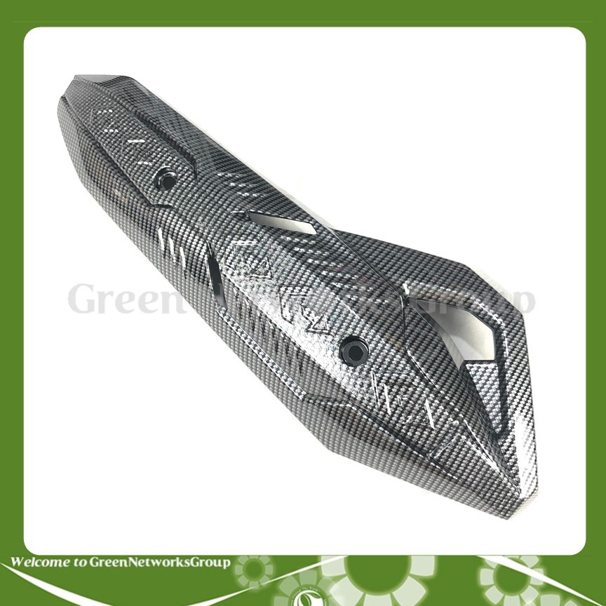 Ốp che pô Carbon Air Blade 2016-2019 có họa tiết Greennetworks