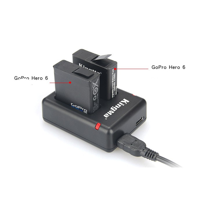 combo pin gopro 5,6,7 giá rẻ