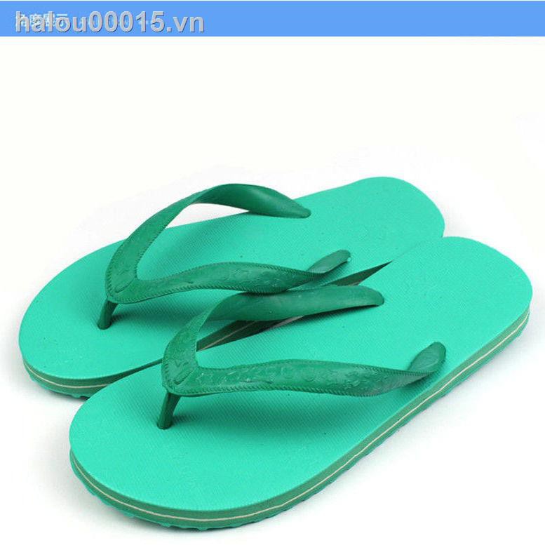 ✿Ready stock✿  Thai Xingma flip flops rubber sole wear-resistant, non-slip deodorant men s trendy Thailand Vietnam beach slippers