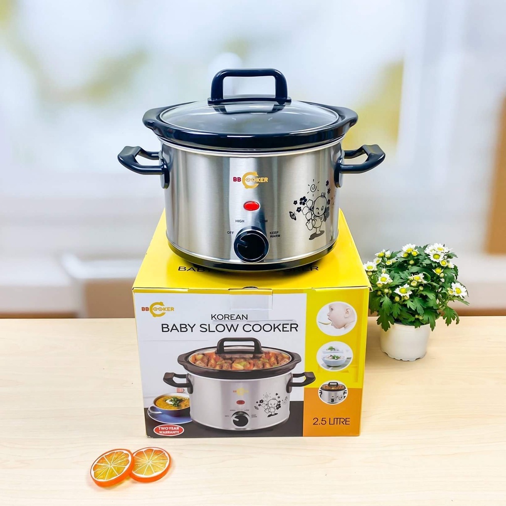 Nồi hầm chậm BBCooker 1.5L-HÀNG CHÍNH HÃNG-BẢO HÀNH TOÀN QUỐC