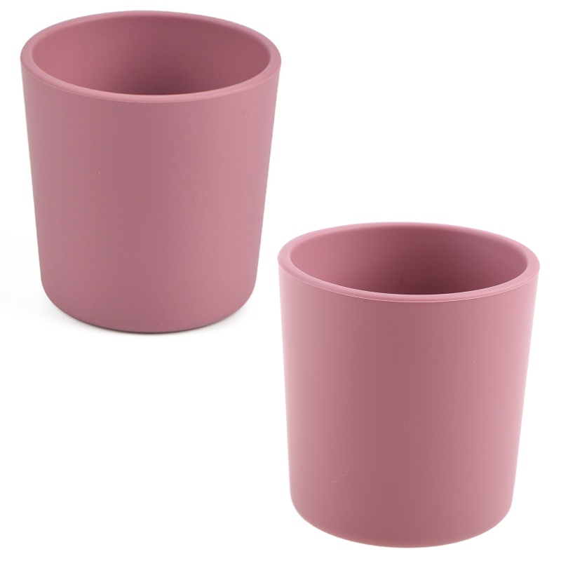 Cốc Uống Nước Silicone Chịu Nhiệt Không BPA Dành Cho Trẻ Sơ Sinh