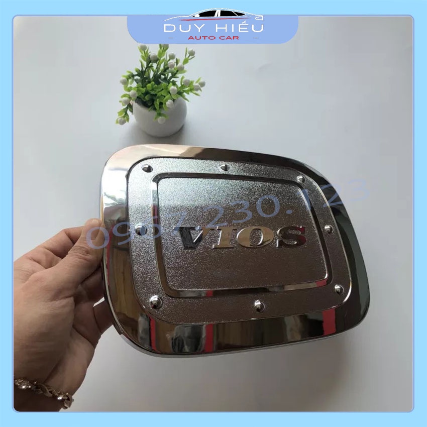 Ốp Nắp bình xăng xe Toyota Vios 2008-2013 Đẹp