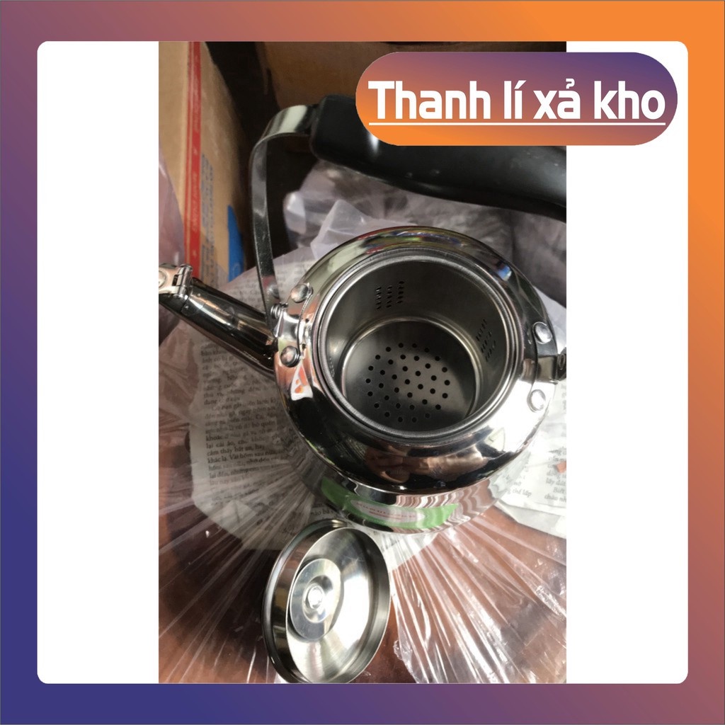 Ấm đun nước Bếp gas, Bếp từ 2L- 5L inox Thái Lan