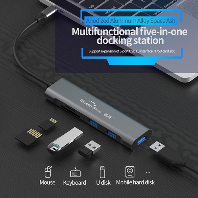 Đế Sạc Usb 3.0 Hdmi Tf Lan Pd Usb Hub Cho Macbook | BigBuy360 - bigbuy360.vn