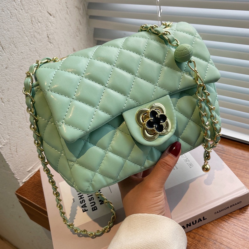 IELGY Túi Đeo Vai Có Dây Đeo Sợi Xích Thời Trang Cho Nữ