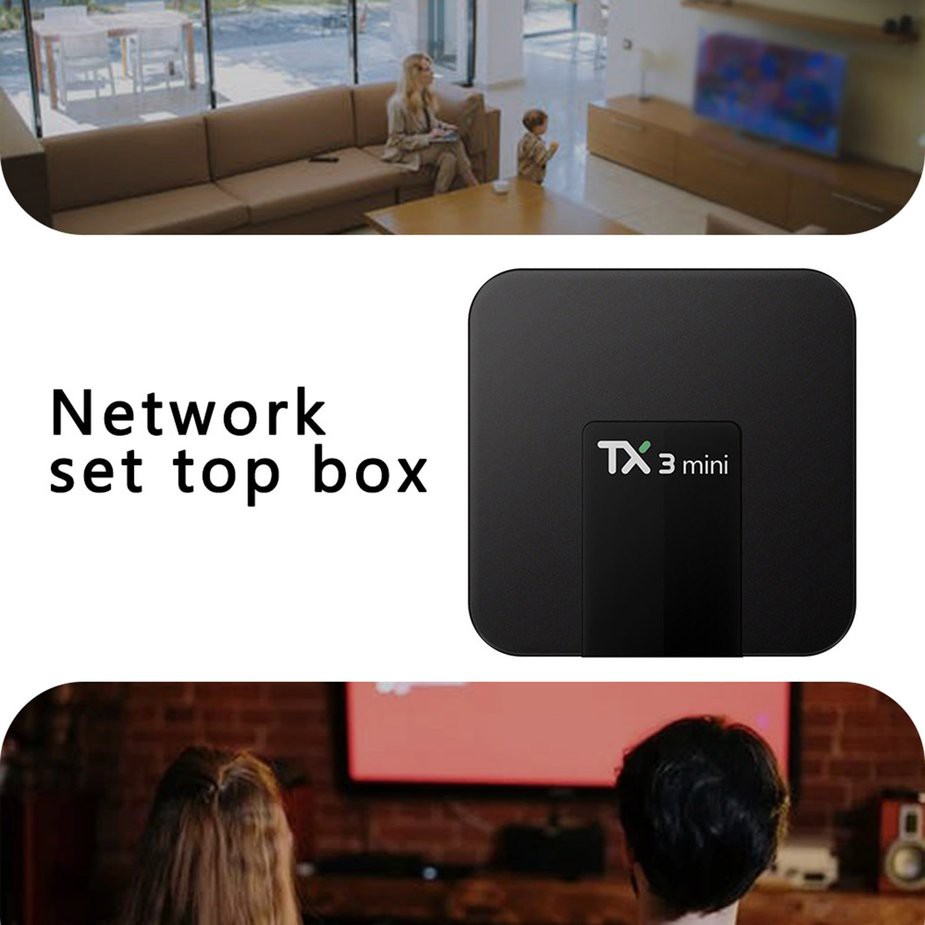 Đầu Tv Box Tx3 Mini Android 8.1 1g / 8g Emmc Amlogic Penta-Core Android Tv Box