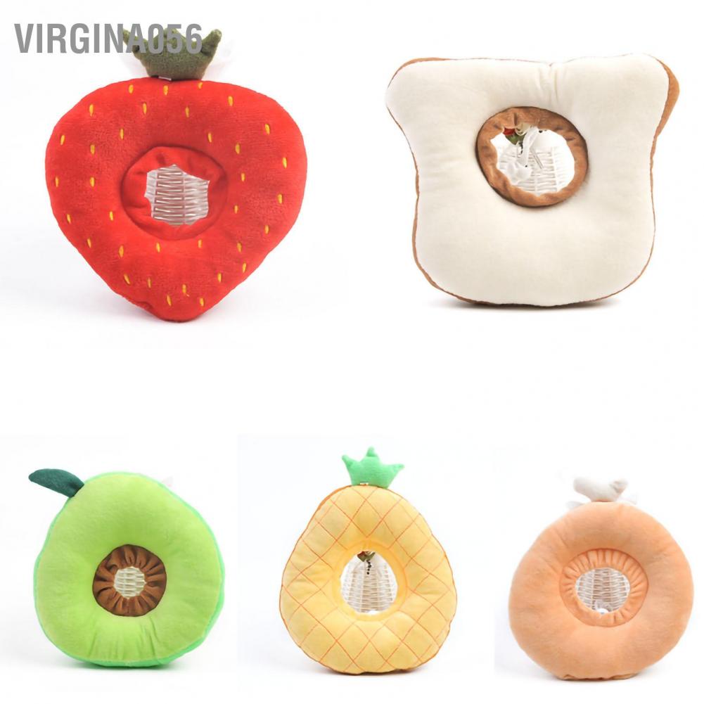 Virgina056 Virgina056 Cat Cone Collar Dễ thương Điều chỉnh Phẫu thuật Phục hồi Vòng cổ Elizabeth cho Mèo con Vật nuôi