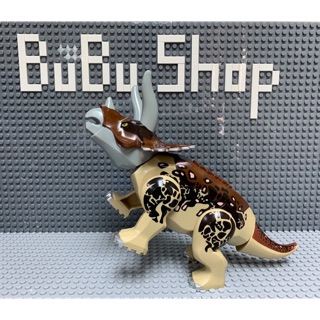 Mô hình khủng long lắp ráp- Khủng long 3 sừng TRICERATOPS Jurassic World siêu to - Đồ chơi Lắp ghép Xếp hình Minifigures