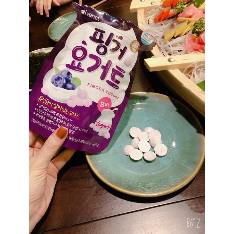 Sữa chua khô Ivenet Hàn Quốc cho bé từ 7m+