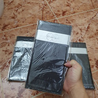 Kẹp bill tính tiền da - kẹp bill thanh toán 24*12cm