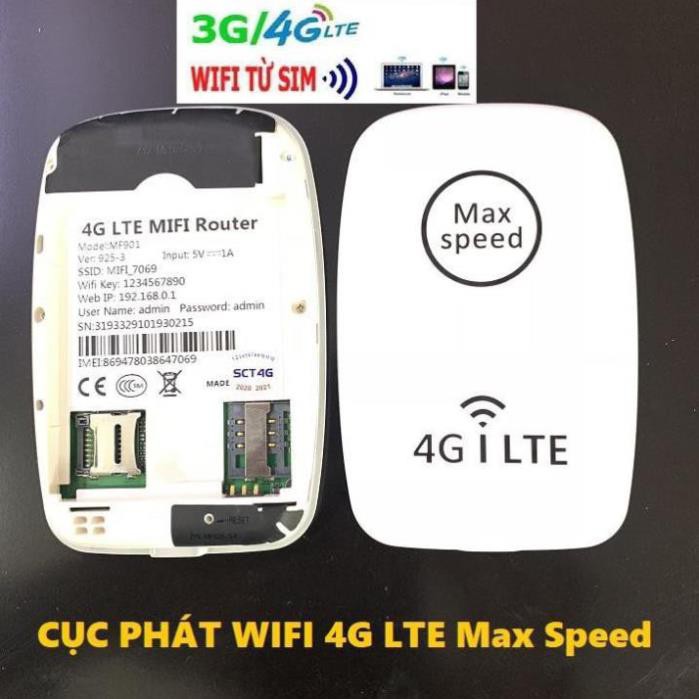 shopcaugiay (THẦN TỐC+ QUÀ CỰC SỐC) Bộ phát wifi 4G Maxis ZTE MF901 tốc độ siêu khủng,pin trâu liên tục 10 tiếng HN1210