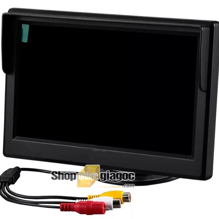 Màn Hình LCD Ô Tô 5 Inch HD 2 Cổng AV (Loại Đứng)