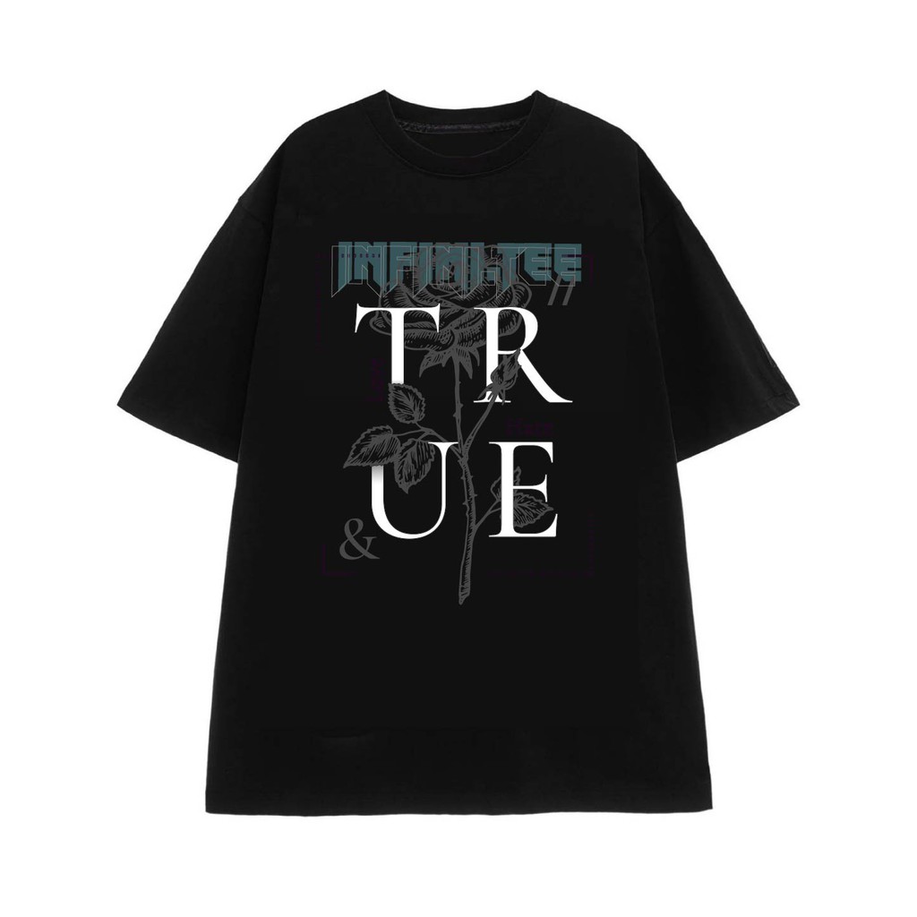 Áo thun INFINITEE Fni0091, Thun 100% Cotton - form rộng Unisex.
