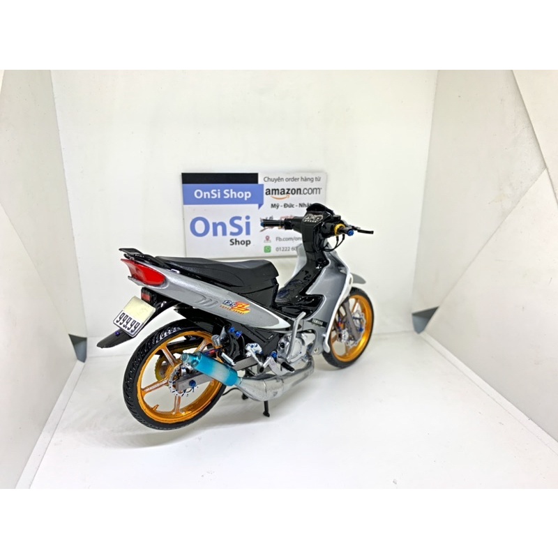 MÔ HÌNH YAZ 125cc  XE MOTOR ĐỘ TỈ LỆ 1/12