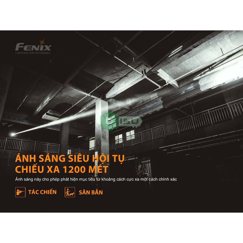 ĐẠI LÝ ĐỘC QUYỀN FENIX - Đèn pin Fenix - TK30 (đèn laser trắng, 500 Lumens, chiếu xa 1.2km)