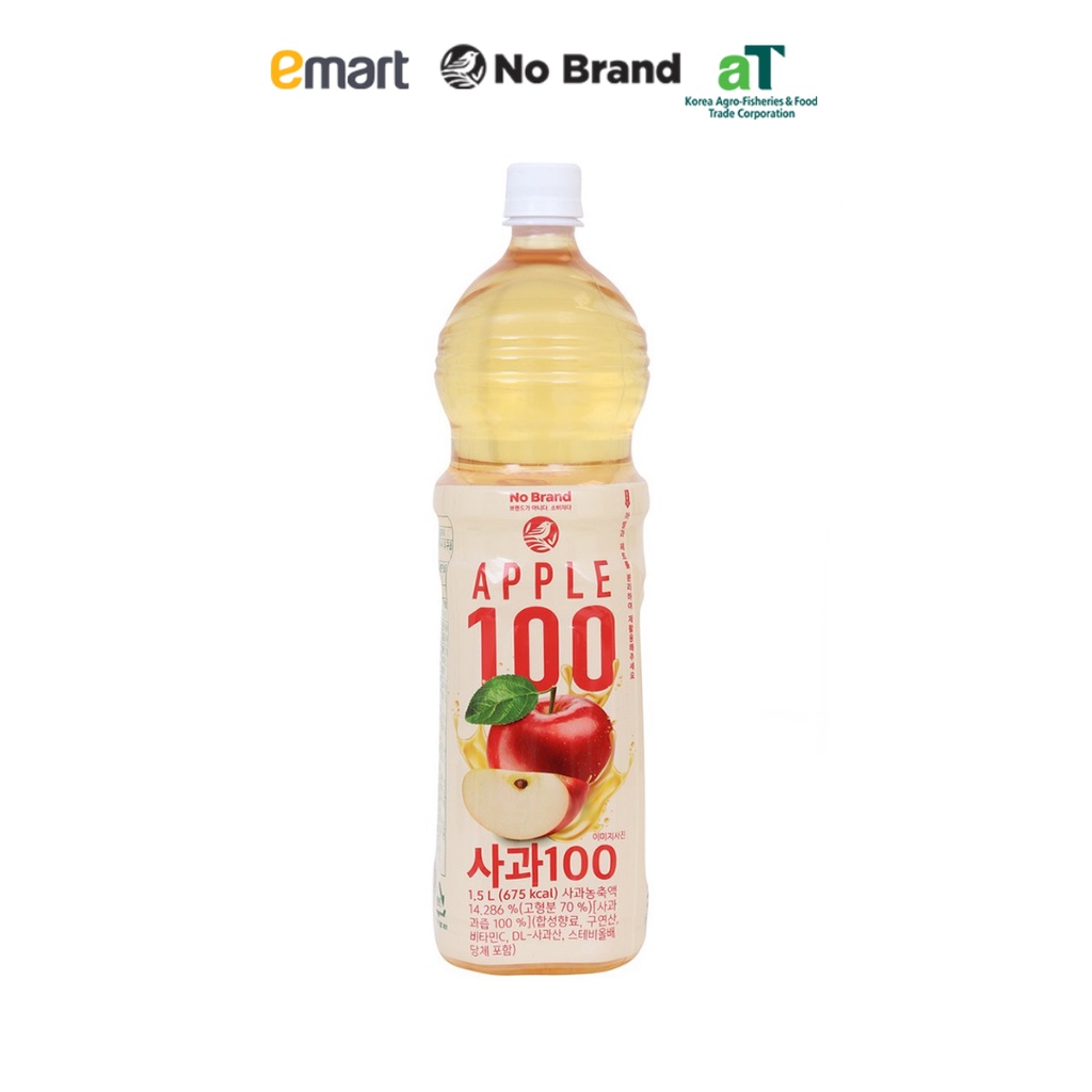 Nước Ép Táo No Brand Chai 1.5L - Emart VN