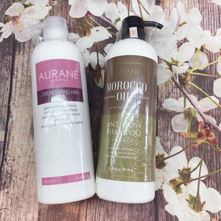 Dầu gội xả chống rụng tóc aurane morocco oil anti-loss 750ml x2